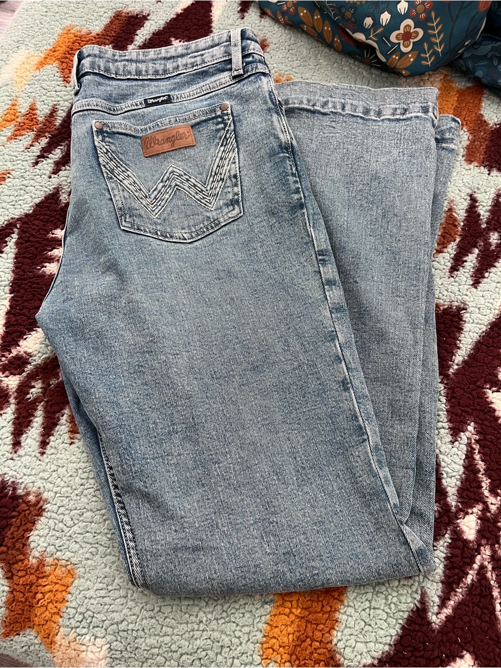 Mid Rise Wrangler Retro Trousers 33x36